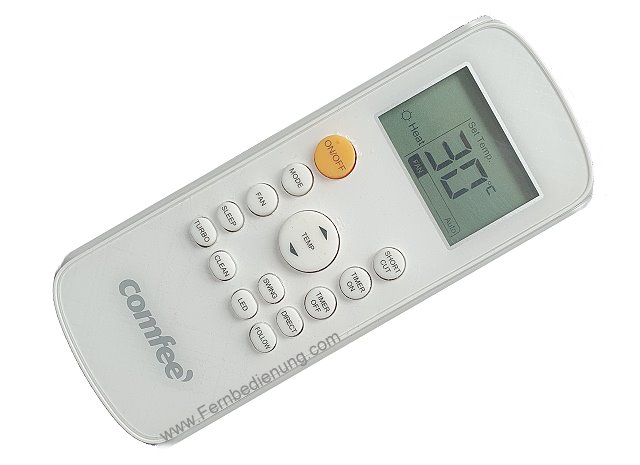 RG57A1 Comfee Klima Fernsteuerung