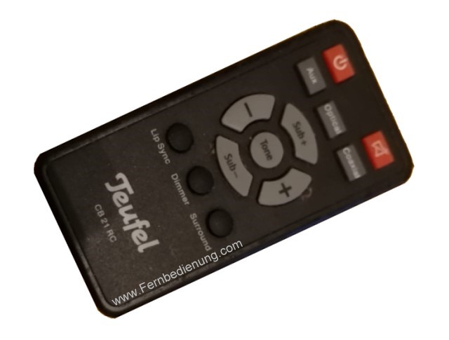 CB 21 RC Teufel Fernbedienung